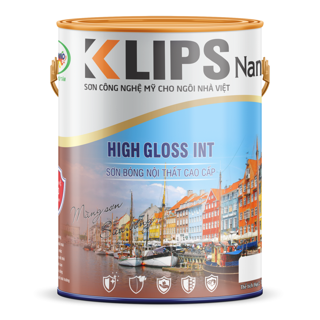 Sơn bóng nội thất Klips