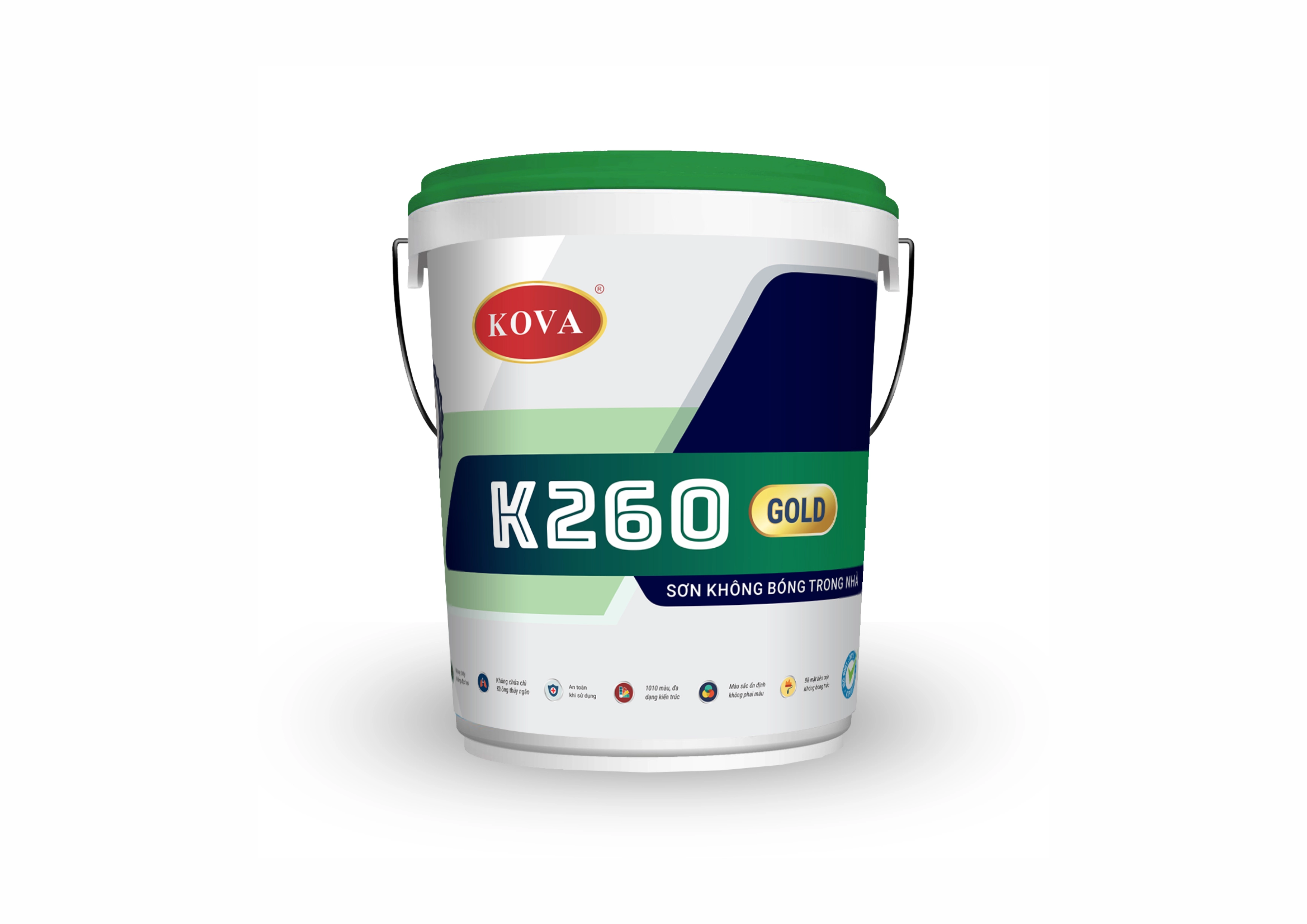 Sơn bán bóng ngoại thất K260