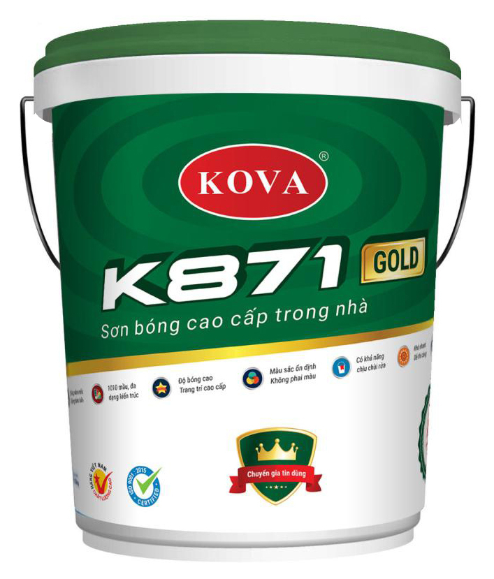 Sơn phủ ngoại thất K871