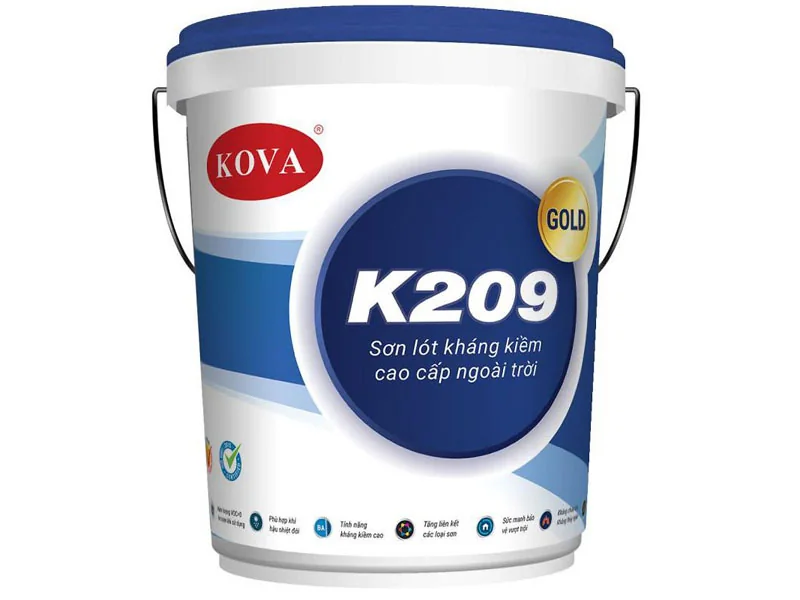Sơn lót kháng kiềm cao cấp ngoài trời - K209 GOLD