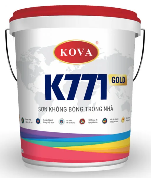 Sơn không bóng trong nhà - K771 GOLD